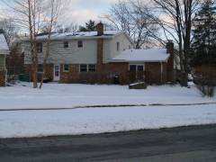 Home in winter 